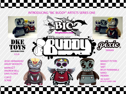 Ritzy Periwinkle’s Bic Buddy Vinyl Toy